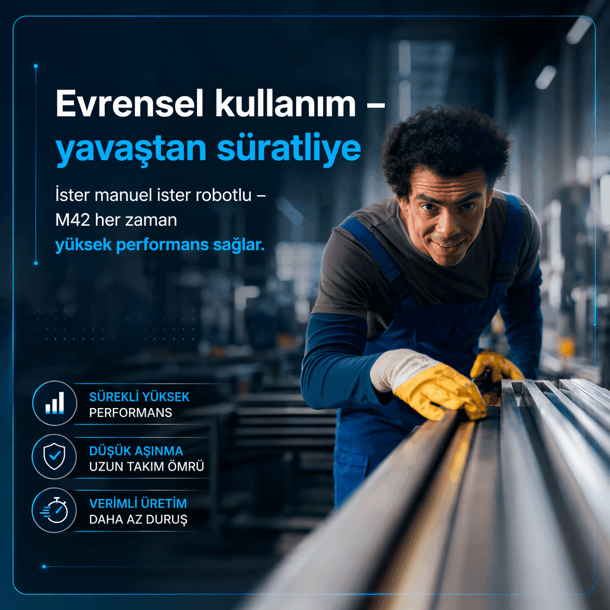 Bi-Metal M42 Premium Şerit Testere Bıçağı - Görsel 2