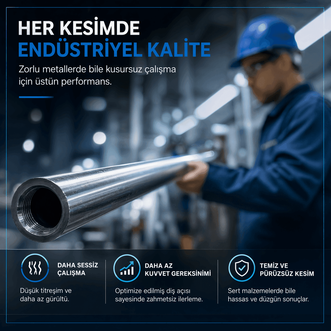 Bi-Metal M42 Premium Şerit Testere Bıçağı - Görsel 4