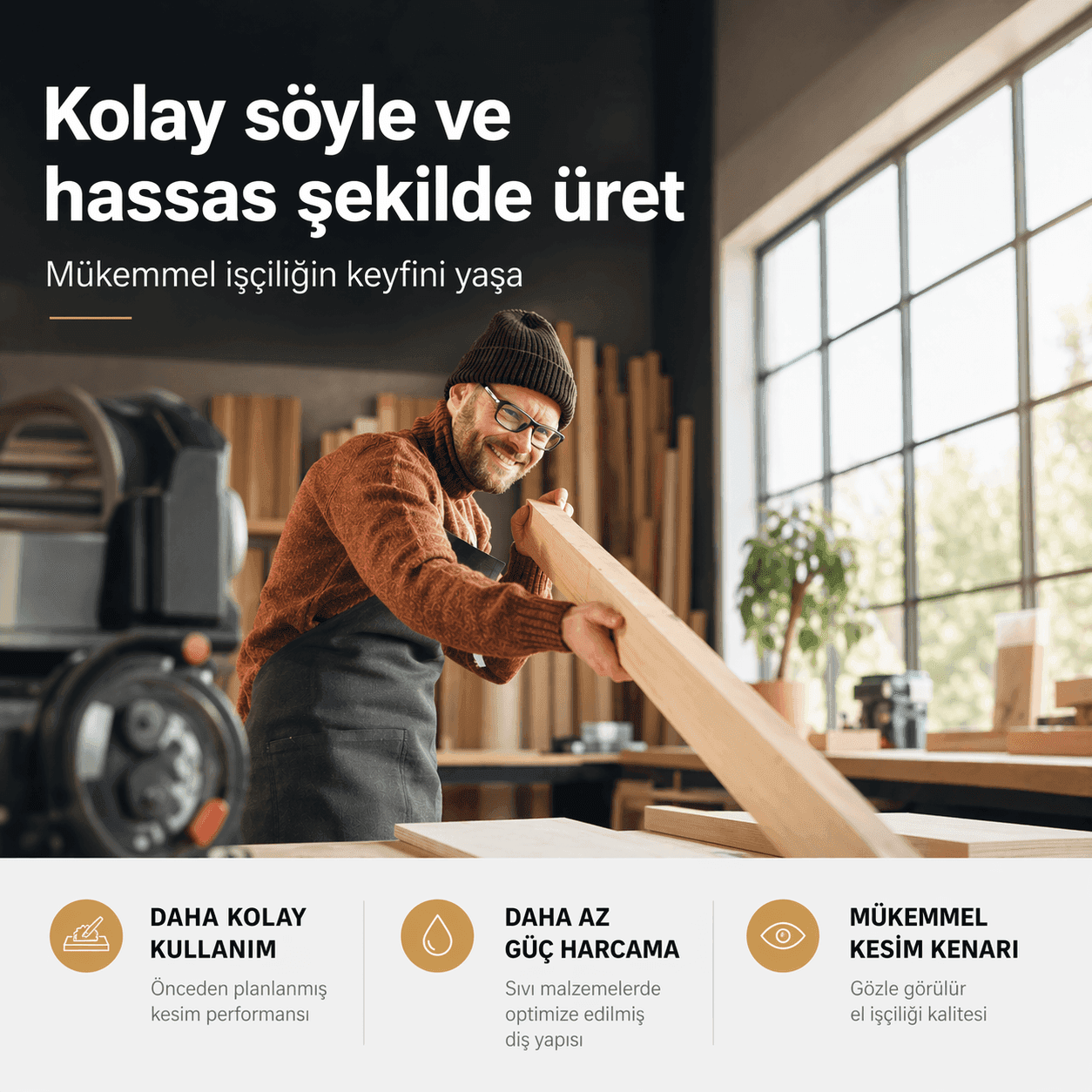Woodcut Classic Ağaç Kesim Şerit Testeresi - Görsel 1