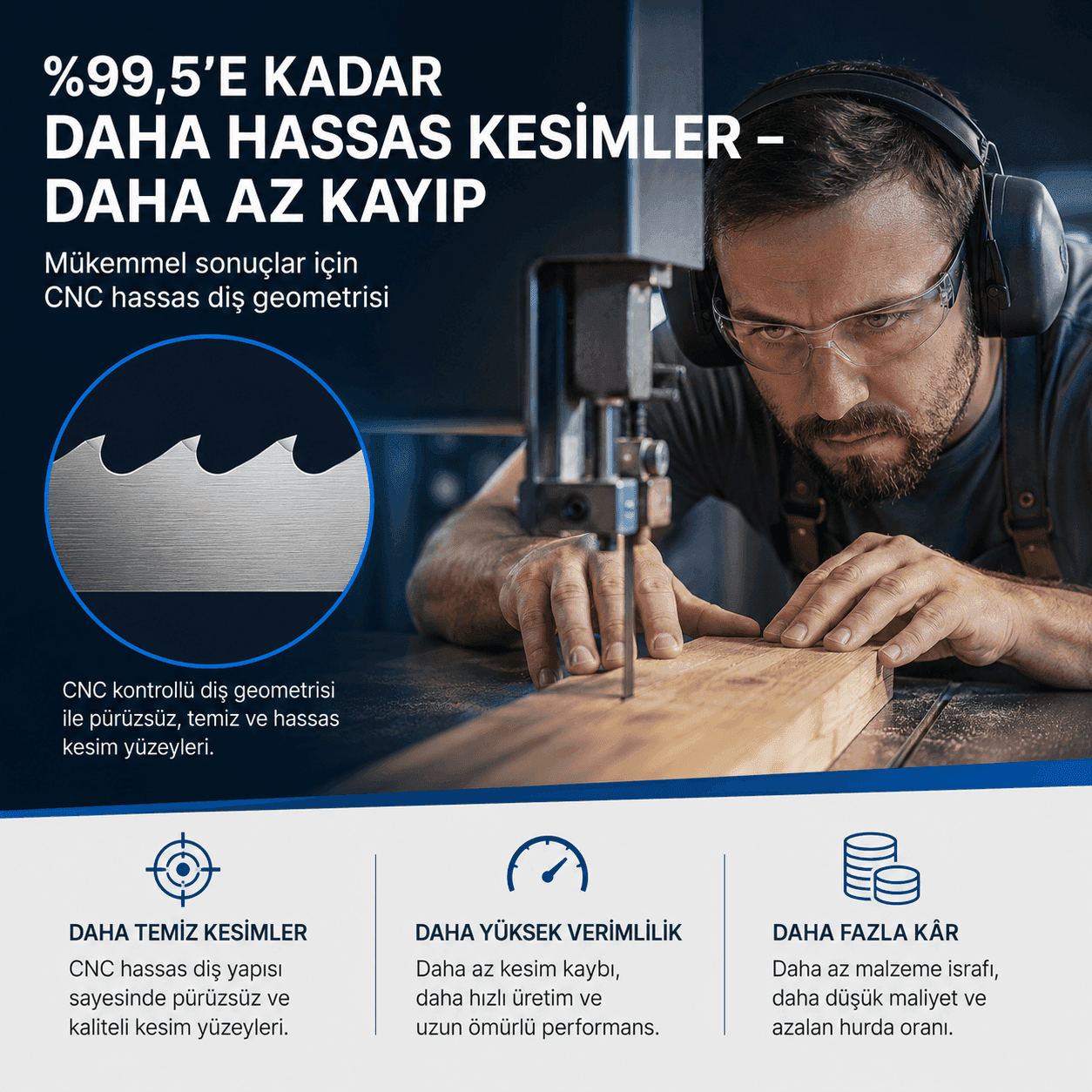 Carbide Ultimate Karbür Şerit Testere Bıçağı - Görsel 3